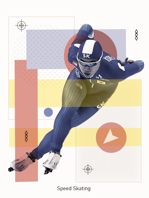 Patinage de vitesse, par Tamara