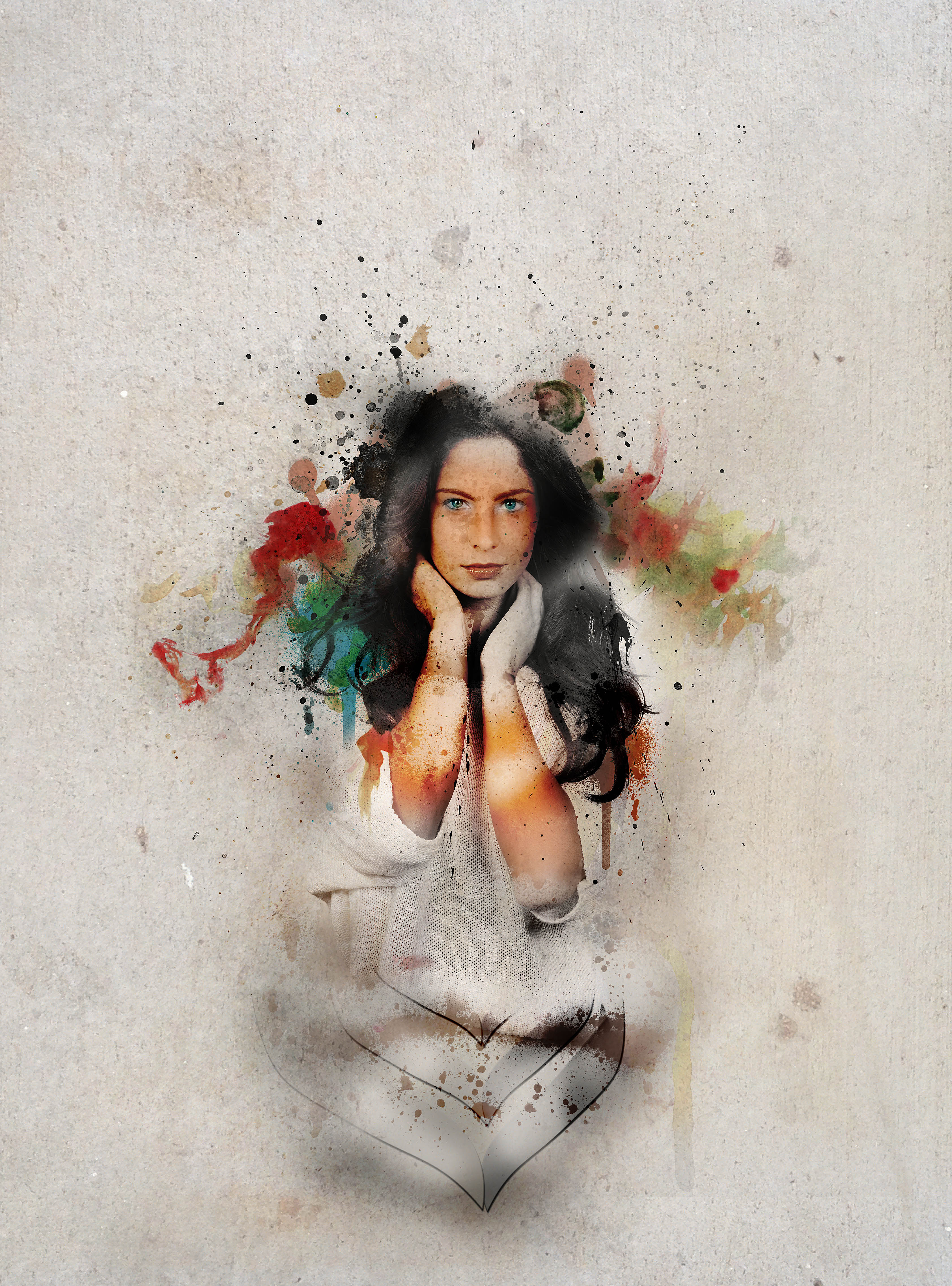 Ink Portrait, par Ayfoth