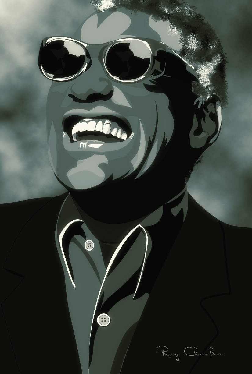 Ray Charles, par Tamara