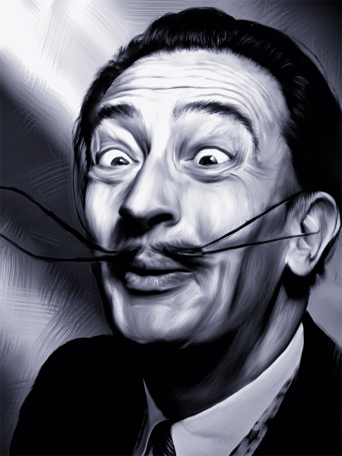 Salvador Dali, par Tamara