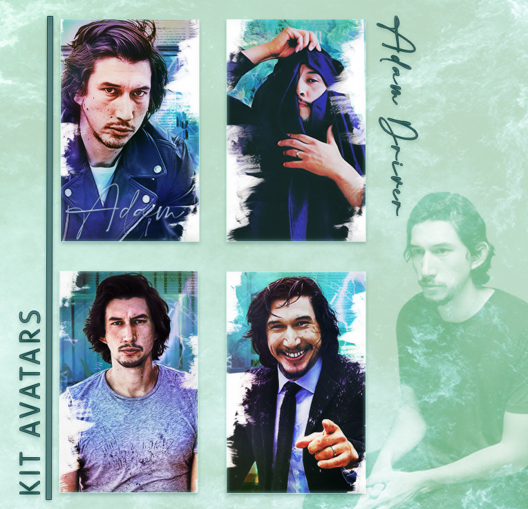 kit avatars adam driver, par Pandora