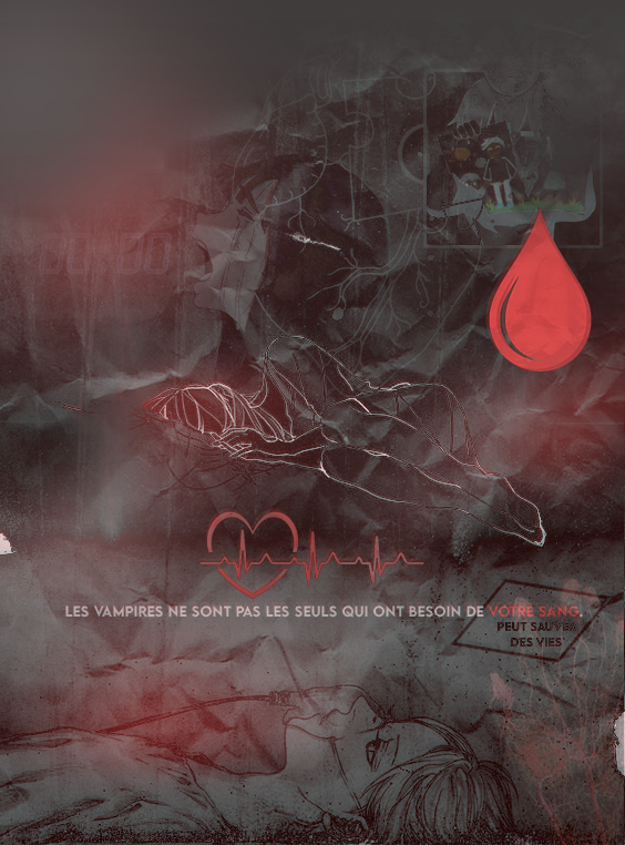 Votre sang peut sauver des vies, par Azumii