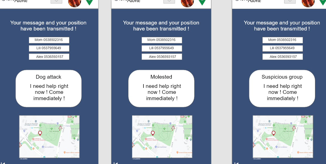 Never Alone App and Logo Design 1.10, par AnarælXIII