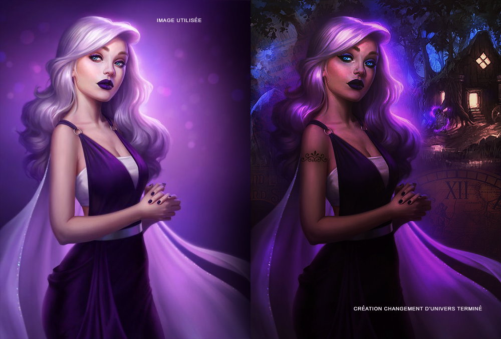 Changement d'univers • Sorcellerie, par Fraisy Sarcasm