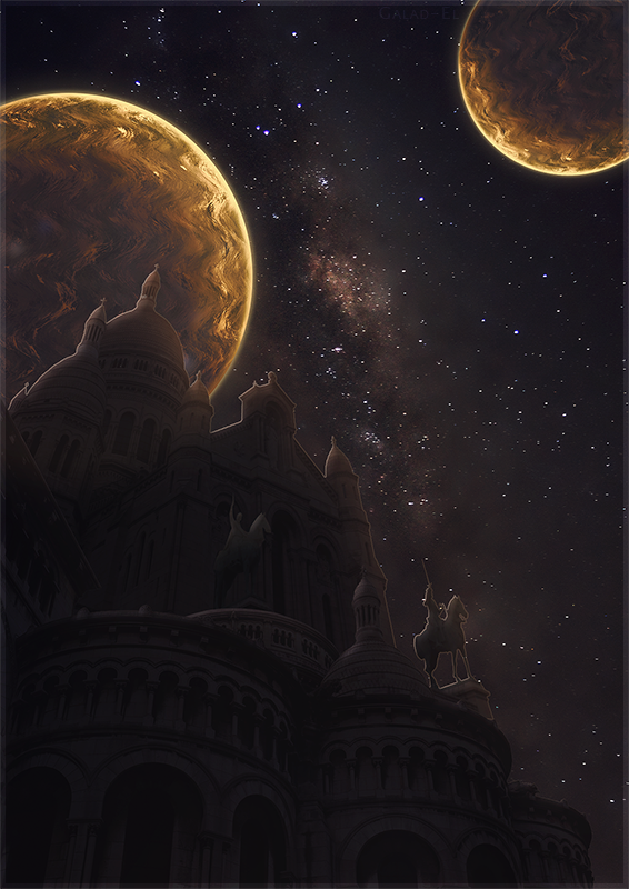 Sous les étoiles, par Galad-El