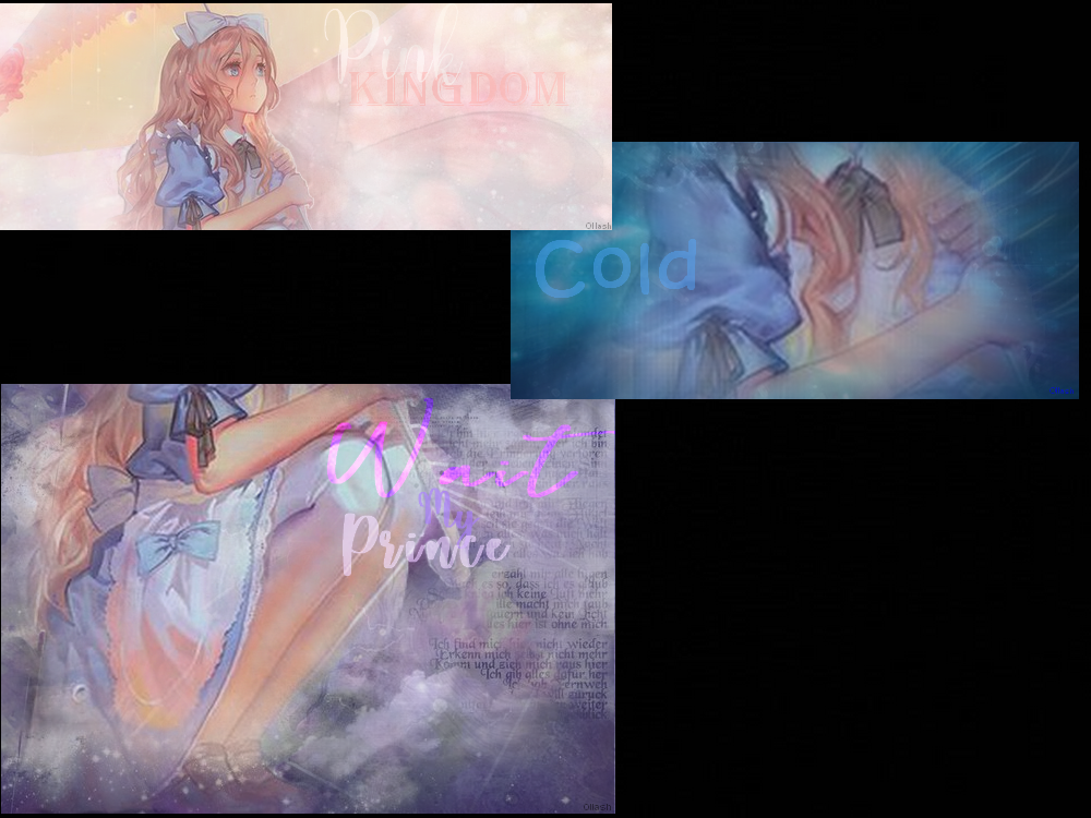 Trois bannières, par Ollash