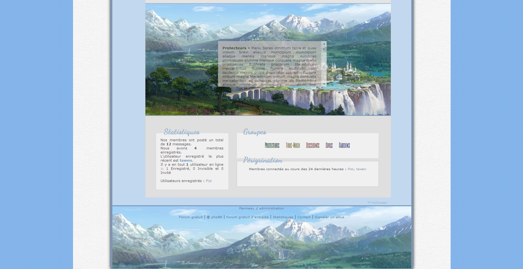 Estéria V1 footer, par Pizi