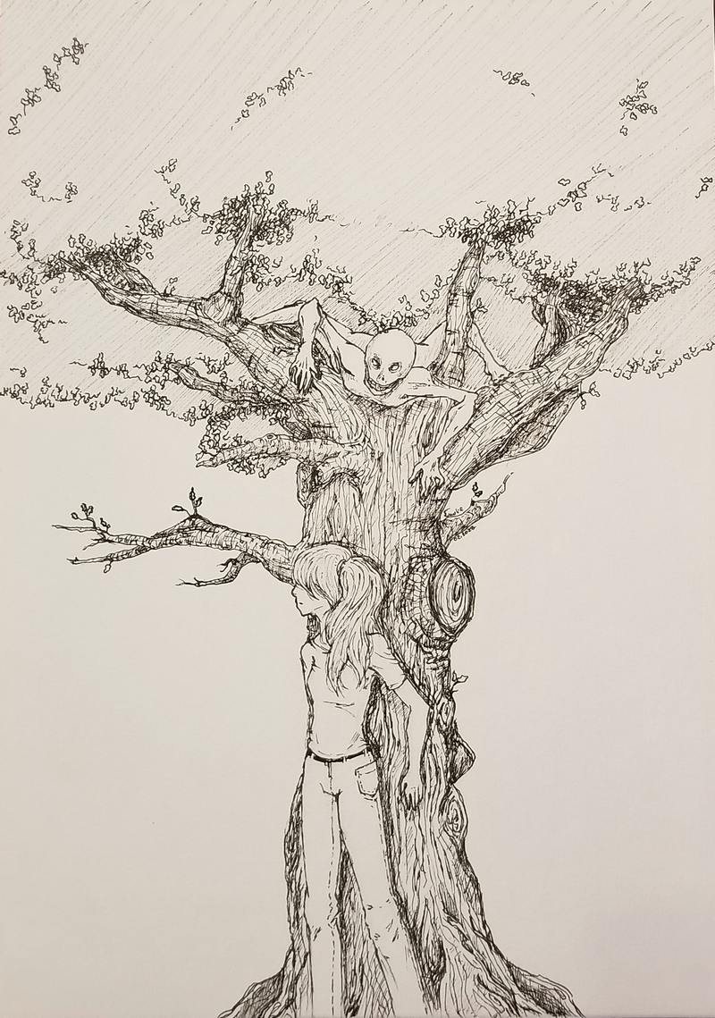 Silver et l'éther [commande de Lawrage], par Milou