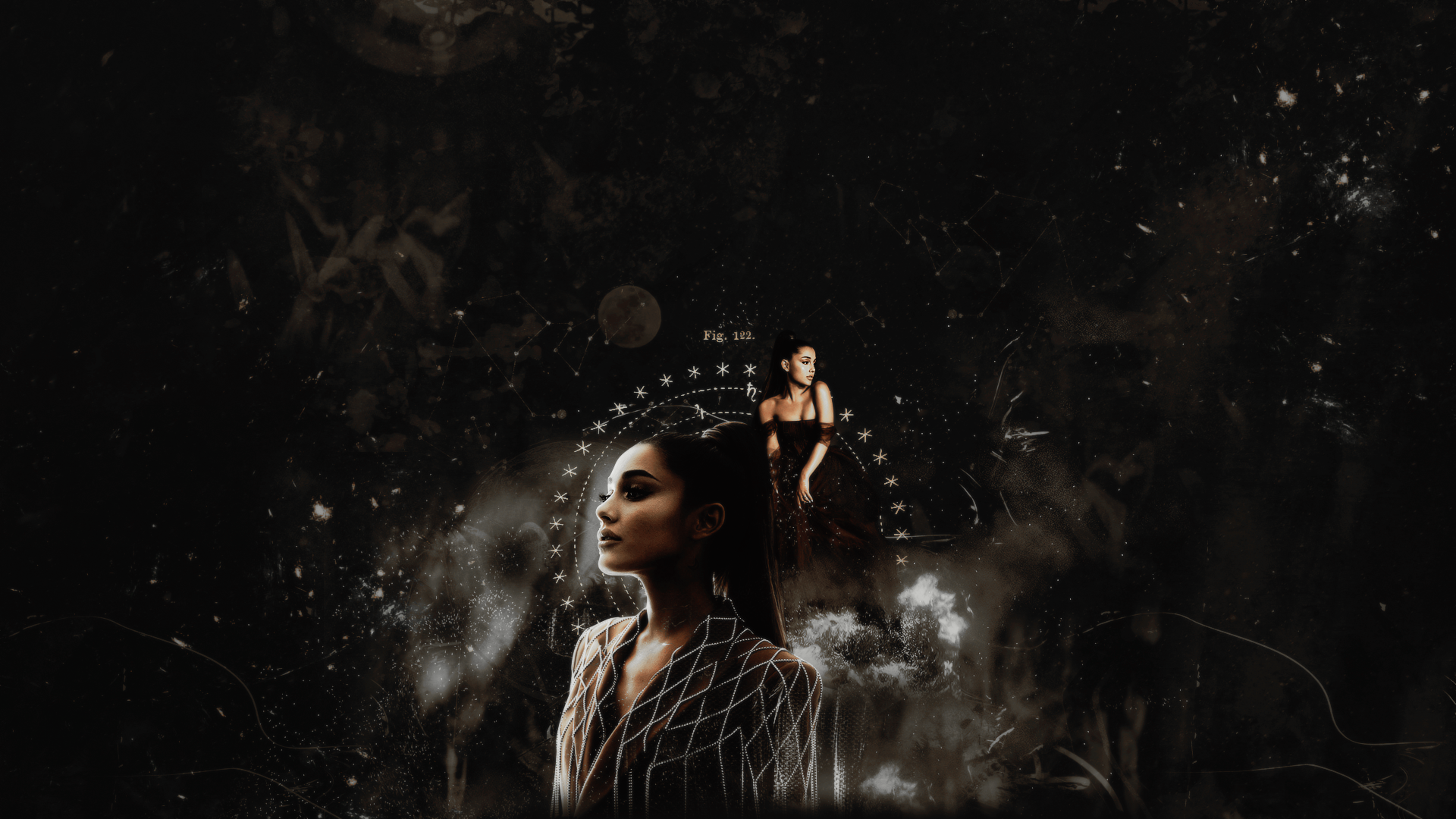 Wallpaper sur Ariana Grande, par Selene