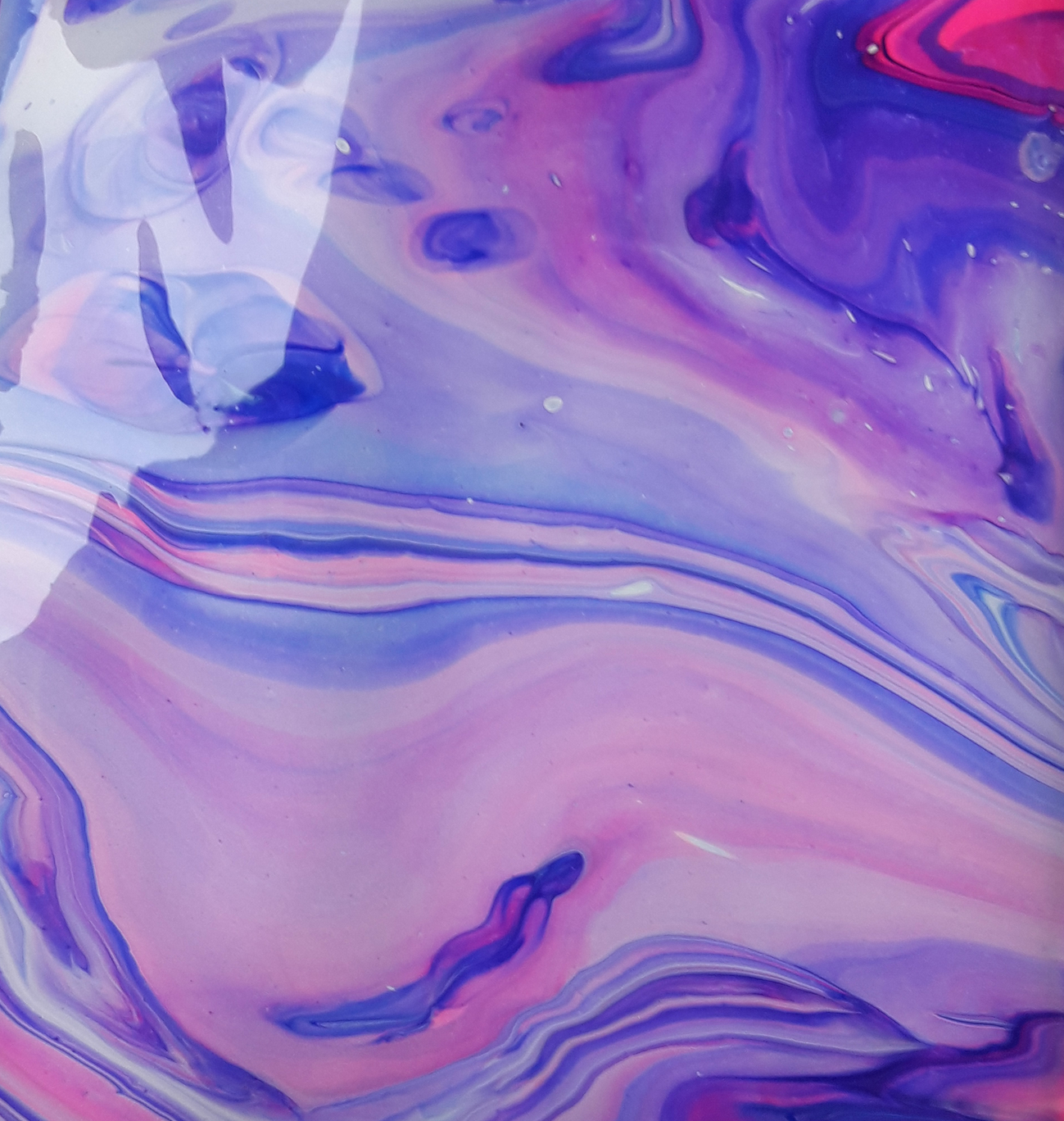 Acrylic pouring, par Zukki