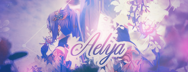 Aelya (signature), par Milou