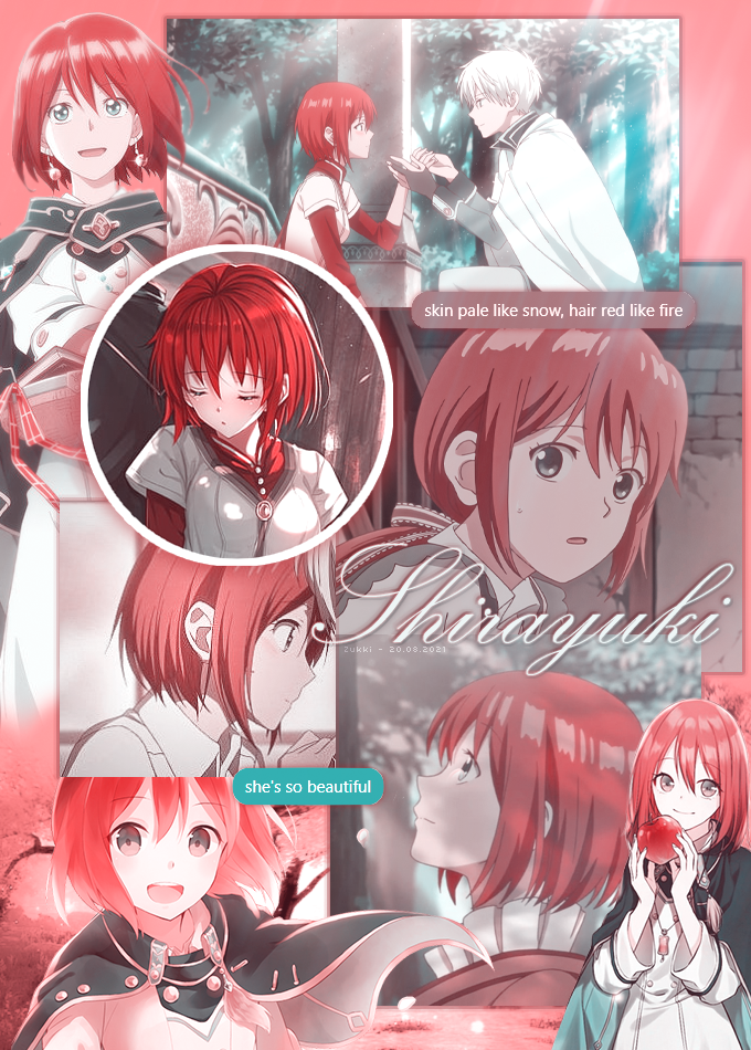 Shirayuki aesthetic, par Zukki