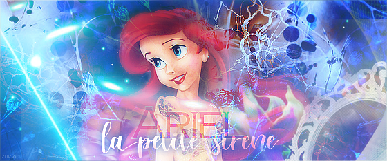 Ariel, la petite sirène, par Zukki