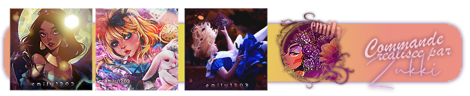 Commande Dark Disney Avatars, par Zukki