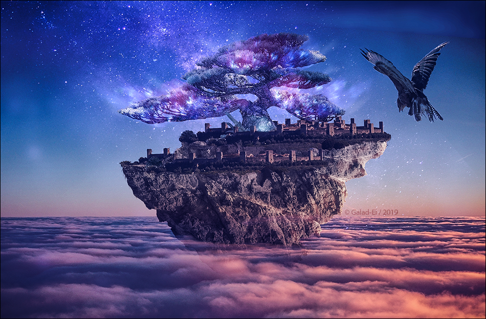 L'île volante, par Galad-El