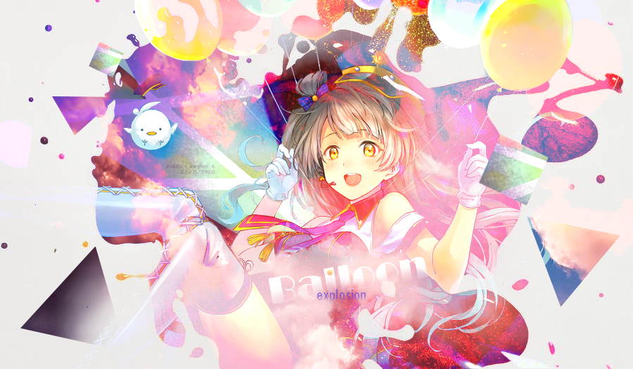 Balloon Explosion, par Zukki