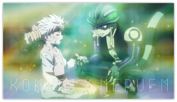 Komugi x Meruem, par Plume`
