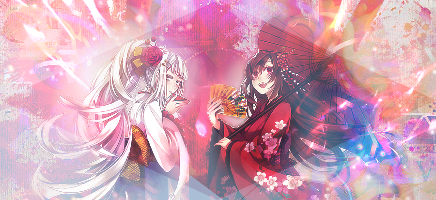 Bannière inspiration japonaise, par Zukki