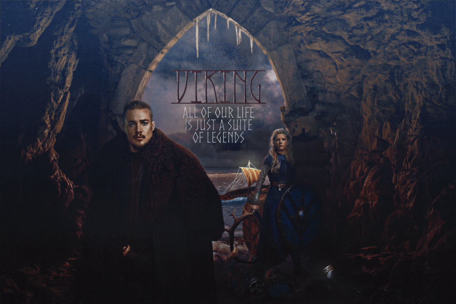 CrossOver Vikings et The Last Kingdom, par Elewings