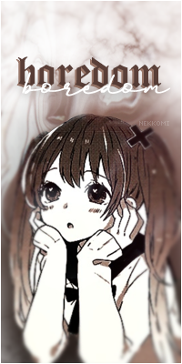 boredom, par Nekkomi