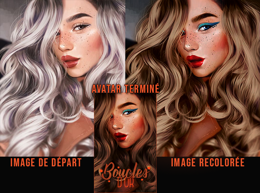 Changement d'univers •  Boucles d'or, par Fraisy Sarcasm