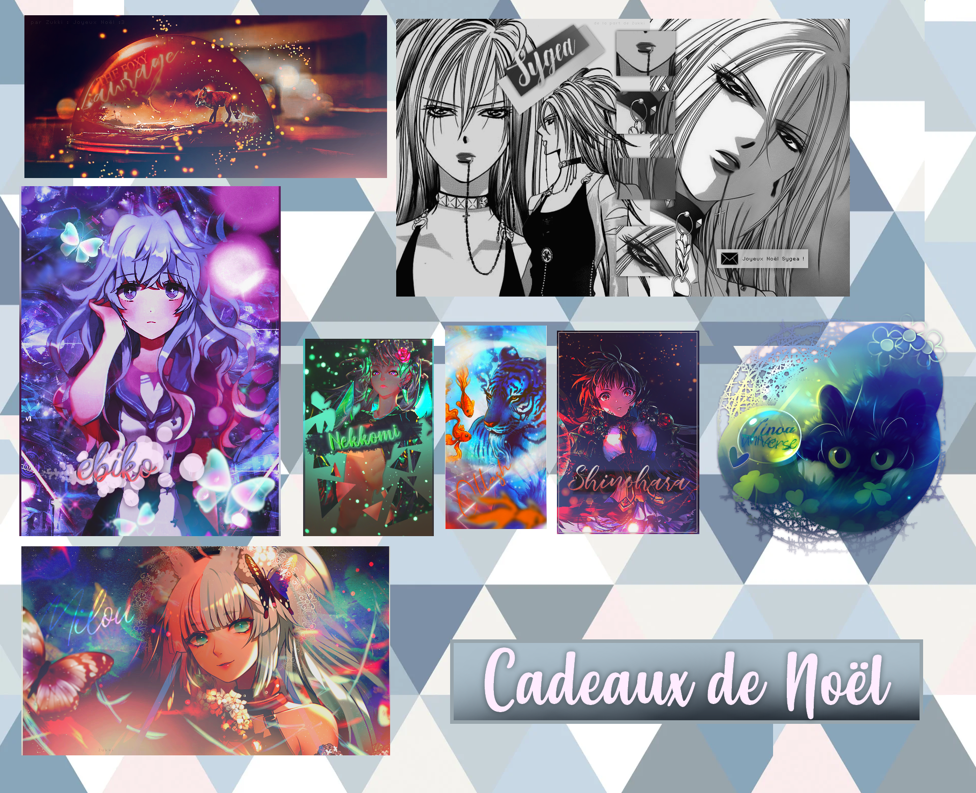 Liste du Père Noël, par Zukki