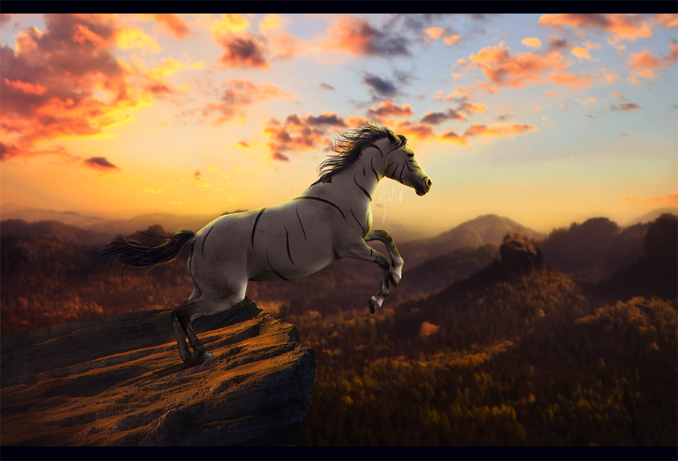 Cheval, par Galad-El