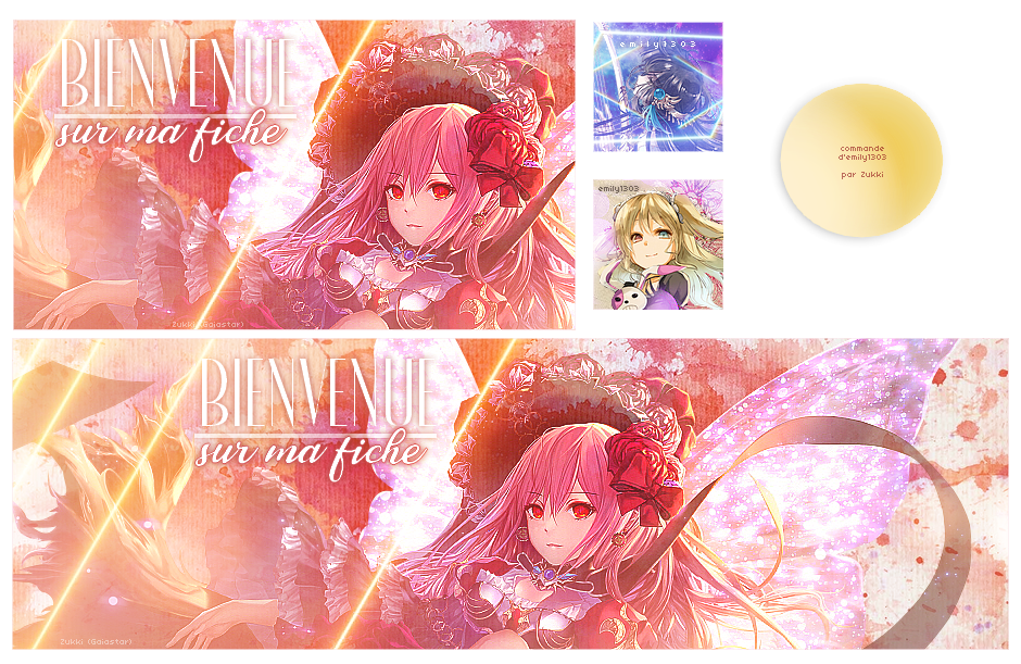 Commande emily1303, par Zukki