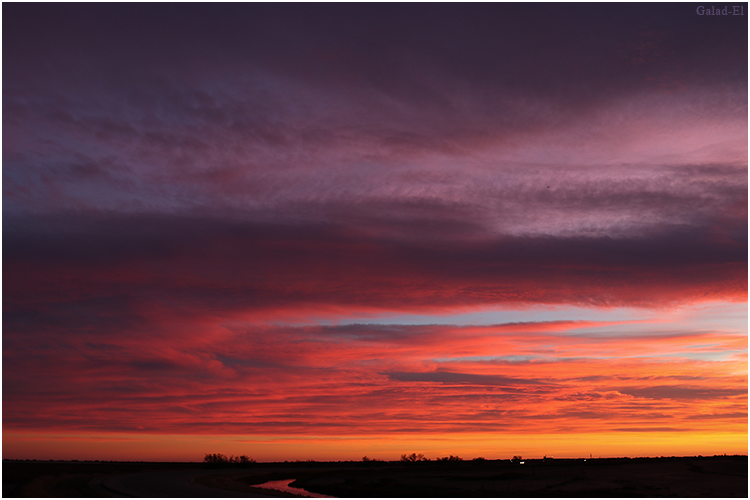 Coucher de soleil, par Galad-El