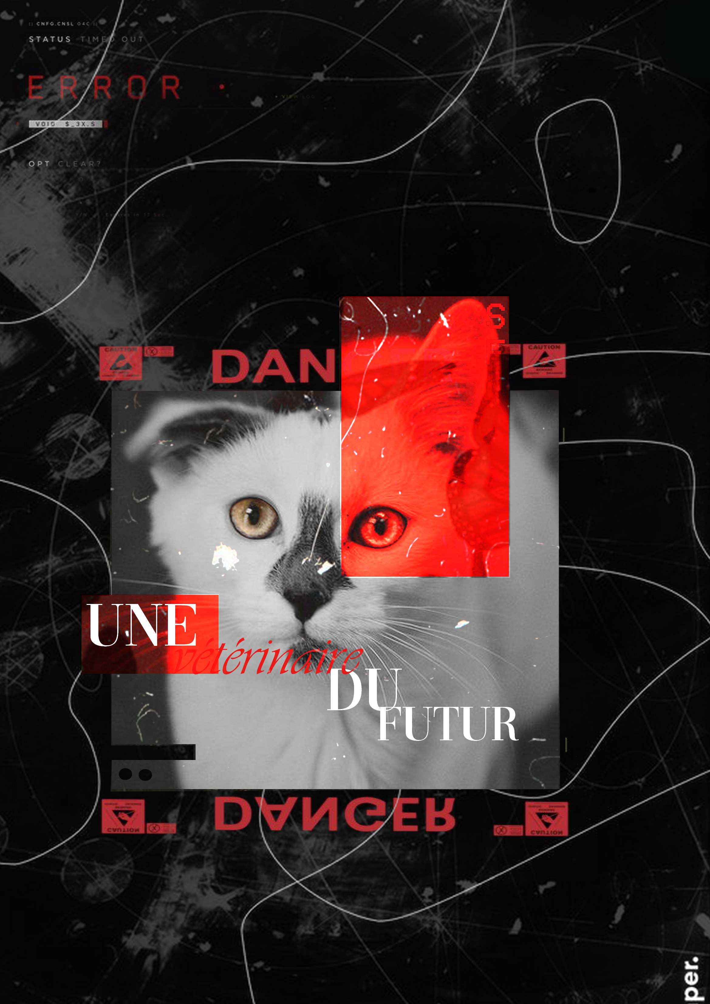 Une vétérinaire du futur, par Ollash