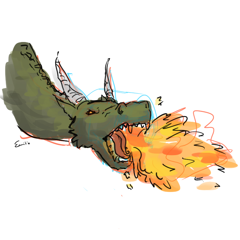 Croquis 3, par Milou