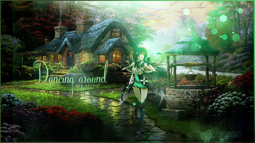 Dancing around all alone, par Zukki