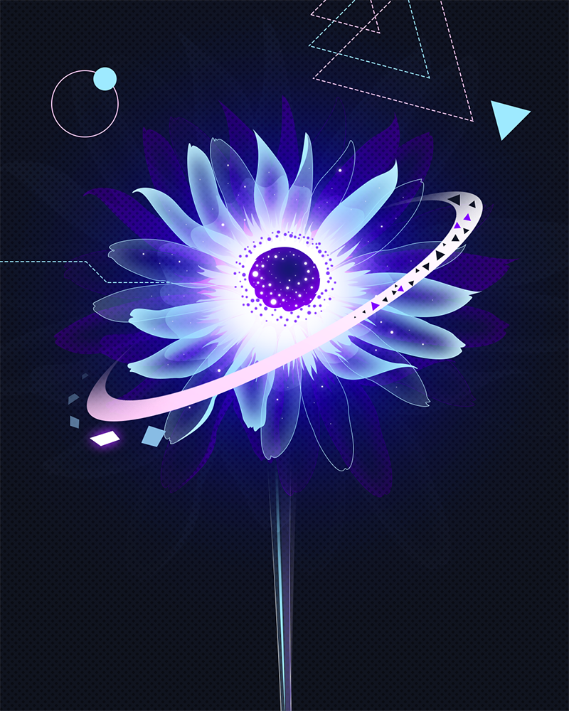 Dark flower, par Roman'