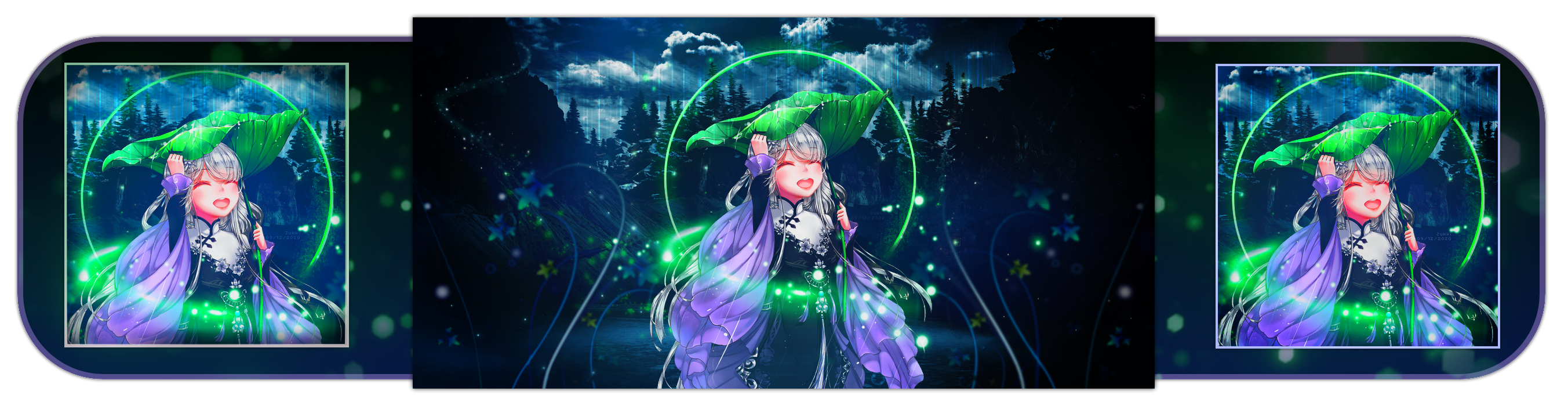 Bajo la lluvia, par Zukki