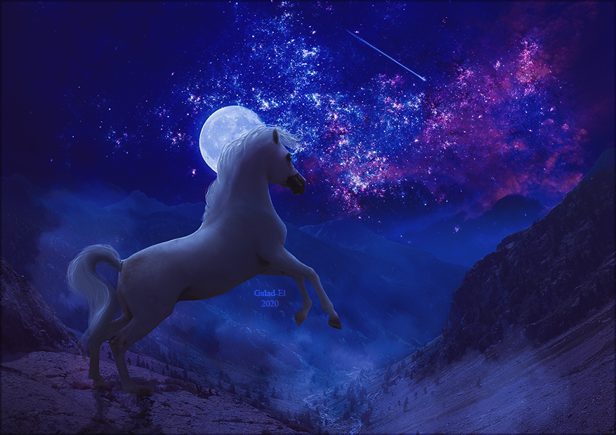 J'ai demandé à la lune, par Galad-El