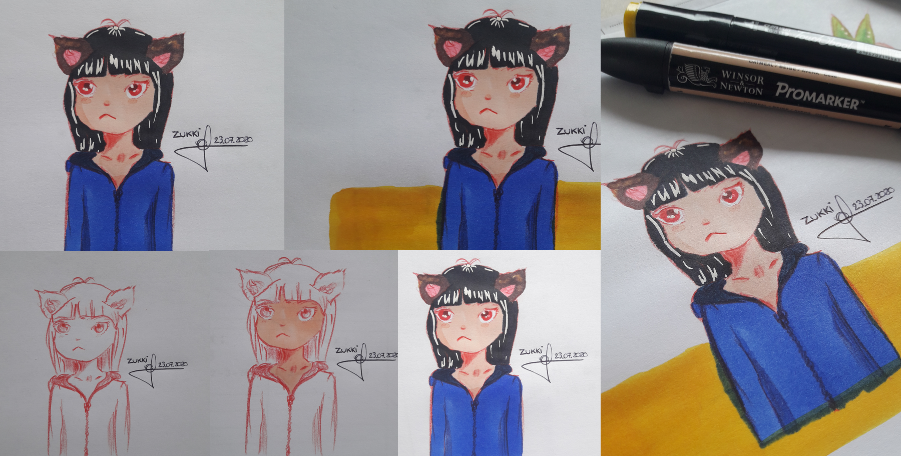 [Dessin] Manga - Neko - WIP, par Zukki