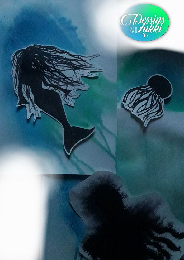 Derrière le reflet de l'eau, par Zukki