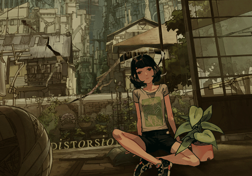 Distorsion, par Alek