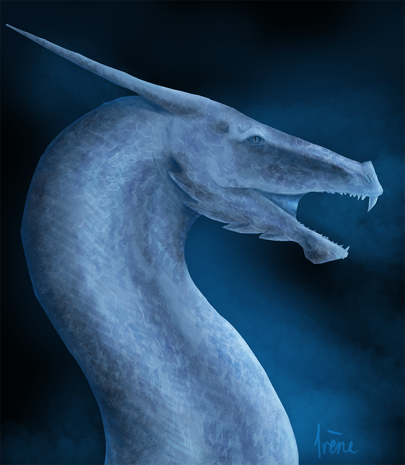 Dragon de givre, par Galad-El