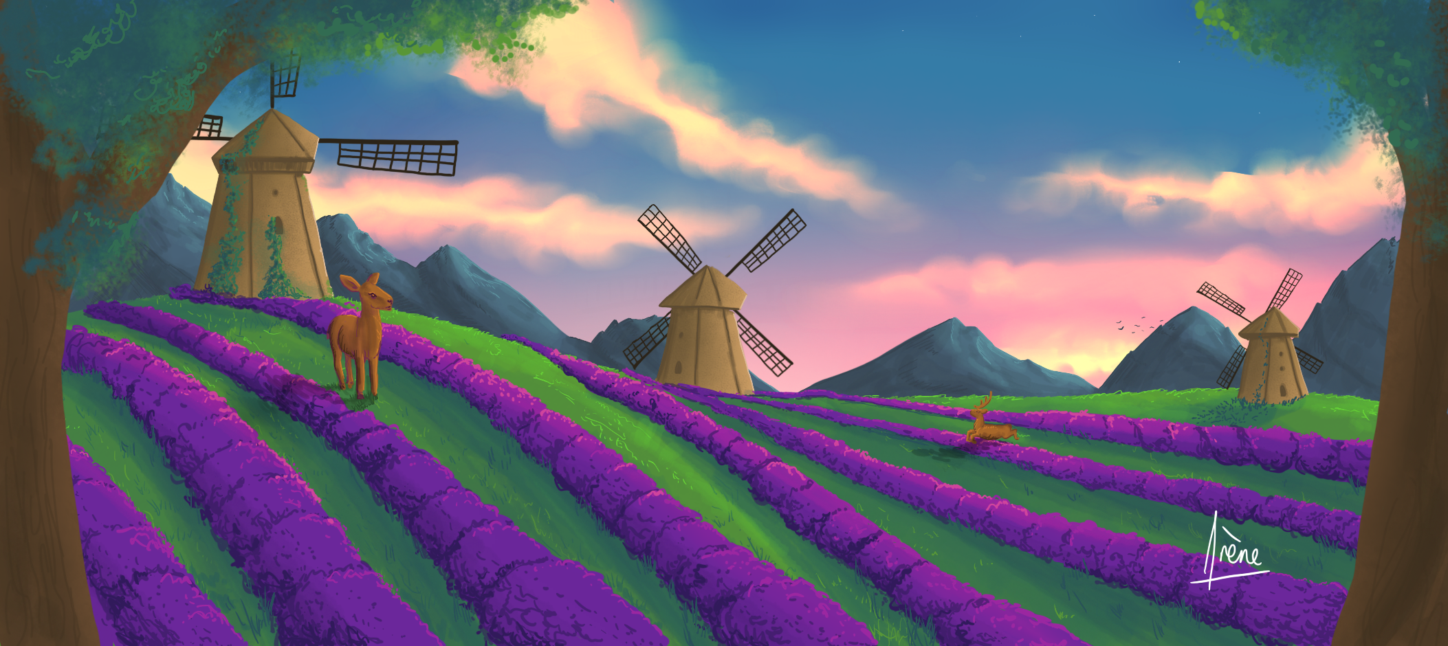 Une soirée d’été, par Galad-El