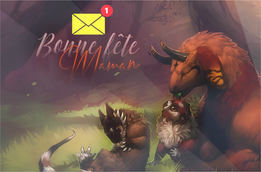 Bonne fête Maman, par Zukki