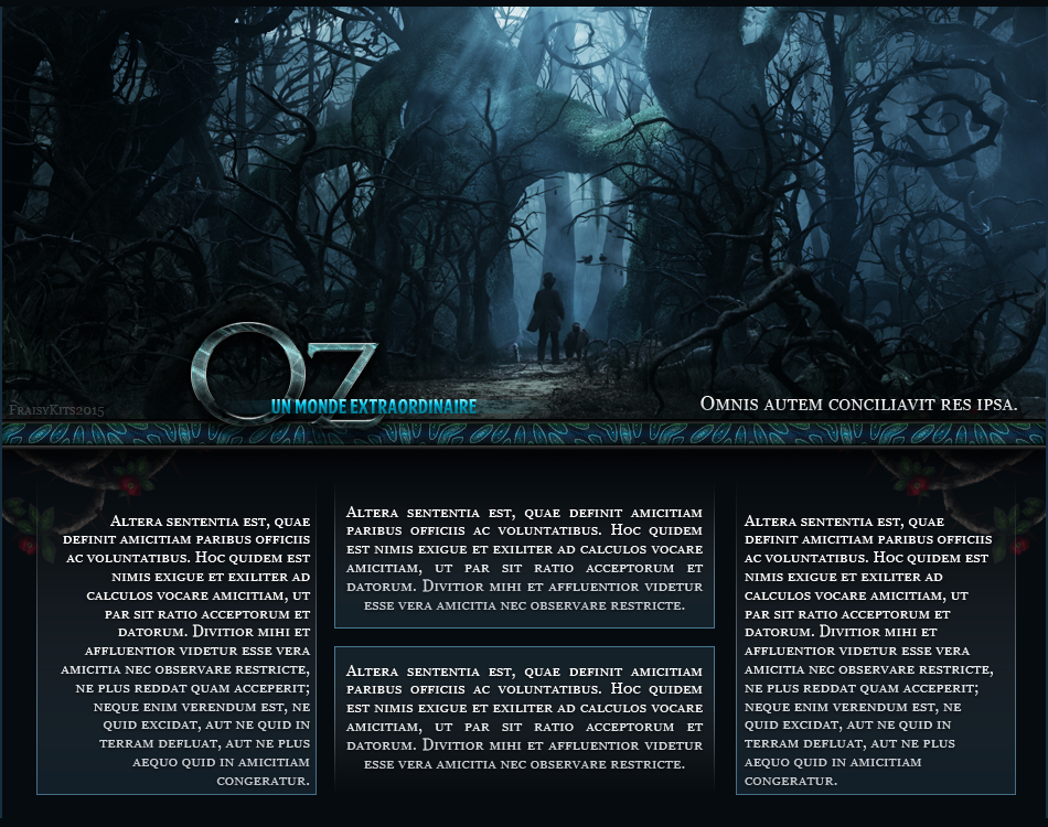 Fiche Equideow Oz, par Fraisy Sarcasm