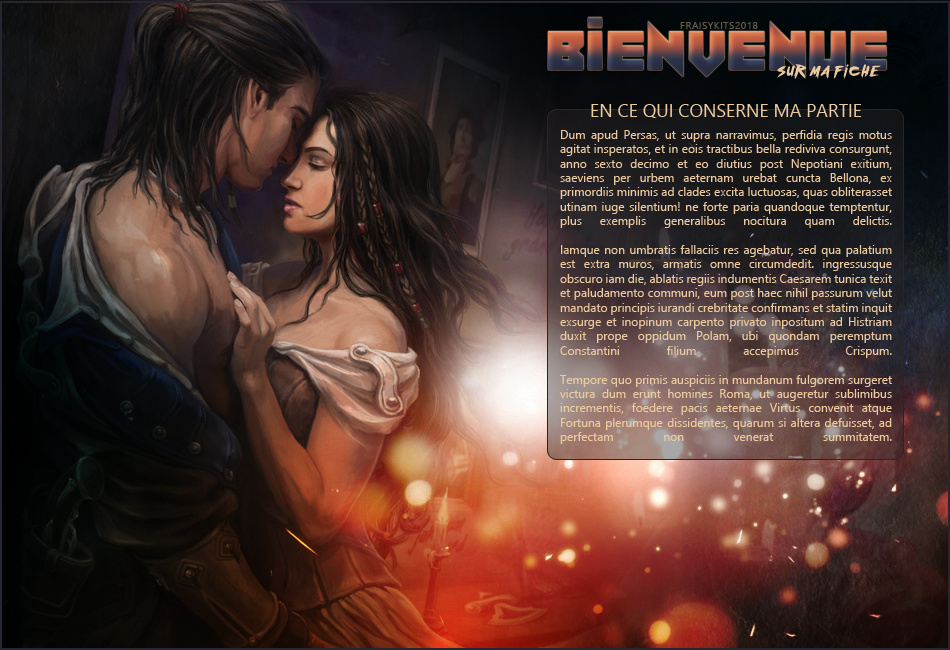 Fiche Couple, par Fraisy Sarcasm