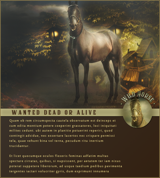 Fiche dead or alive, par Fraisy Sarcasm