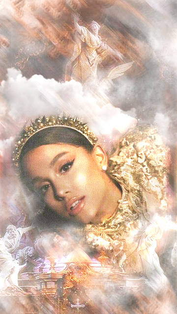 Ariana Grande (fond d'écran), par Plume`