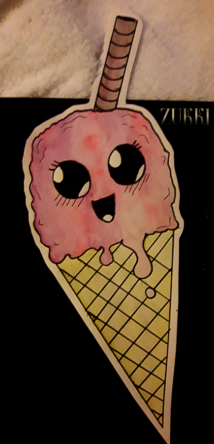 Aquarelle glacée, par Zukki