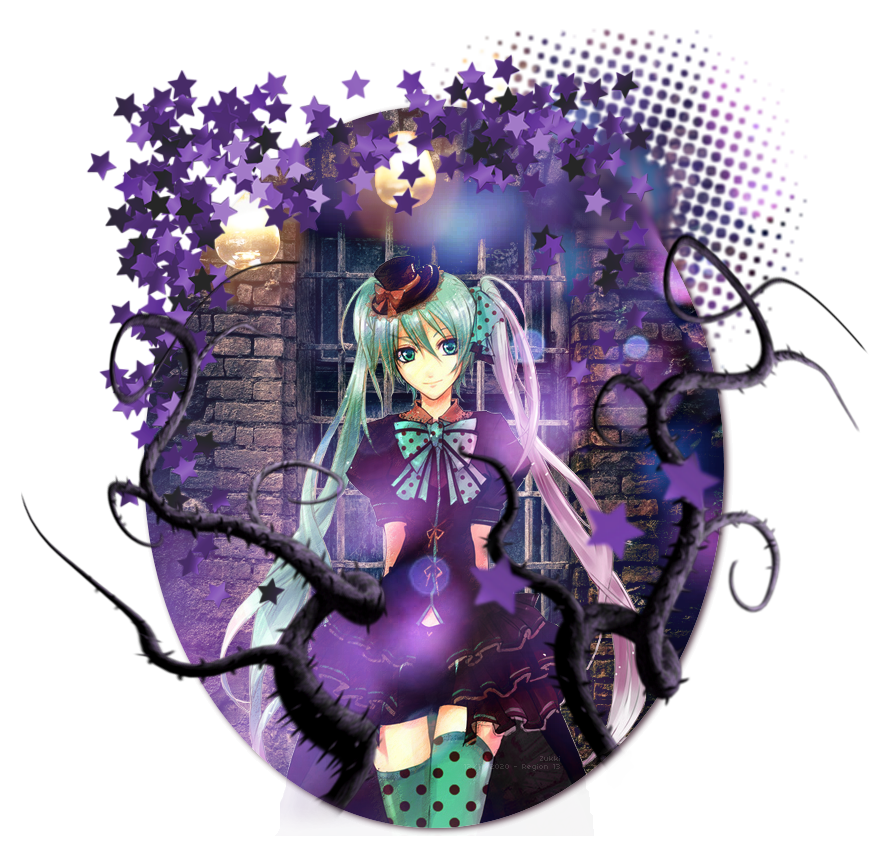 Manoir pourpre, par Zukki