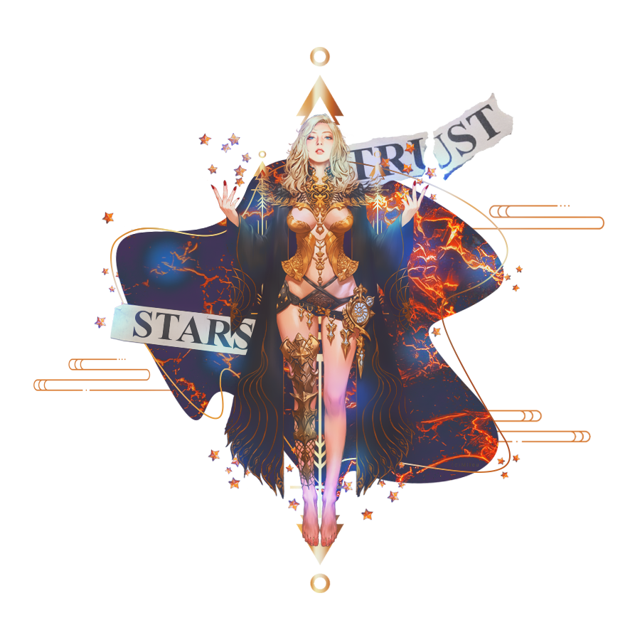 The stars, par Milou