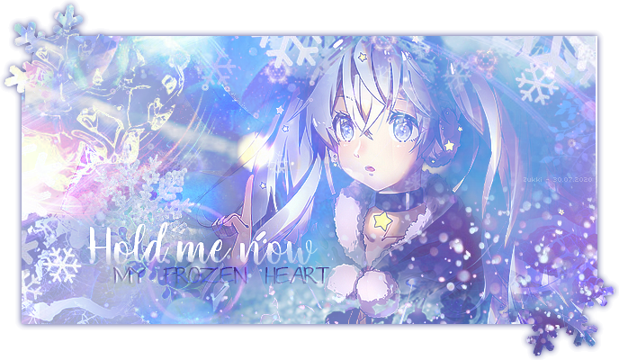 Hold me now my frozen heart, par Zukki