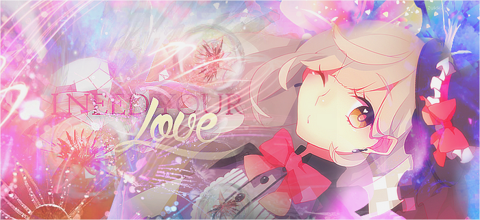 I need your Love, par Zukki